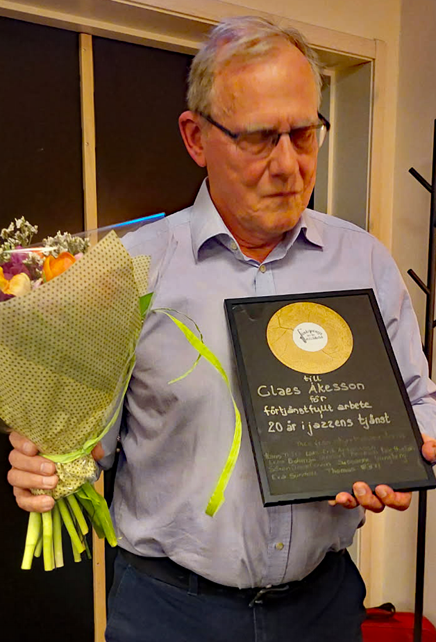 Claes Åkesson avtackas