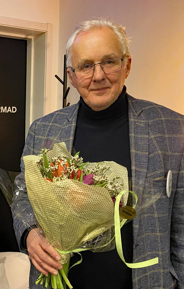 Claes Åkesson avtackas