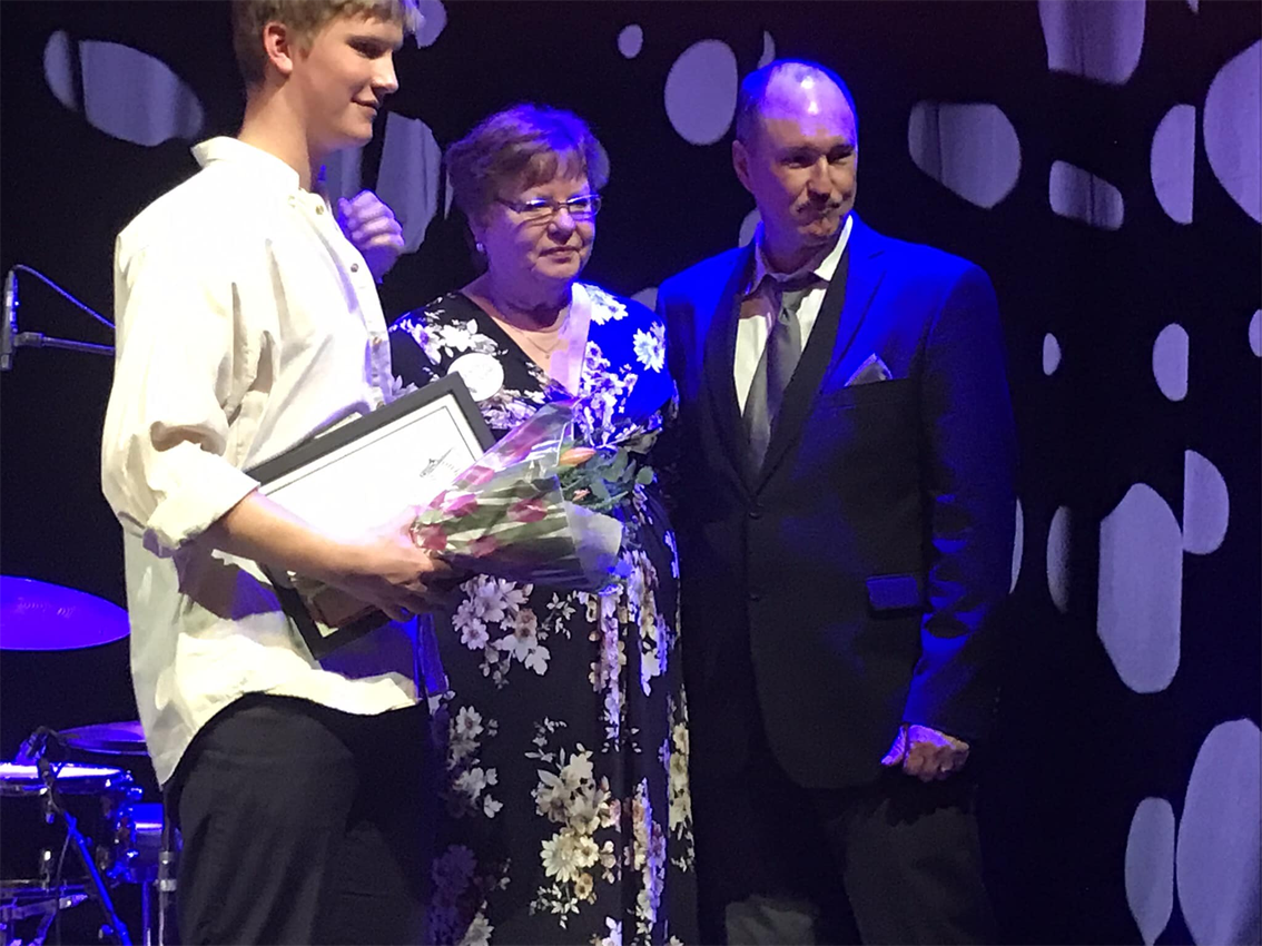 Hugo Lundqvist, Eva Sundell och Peter Asplund
