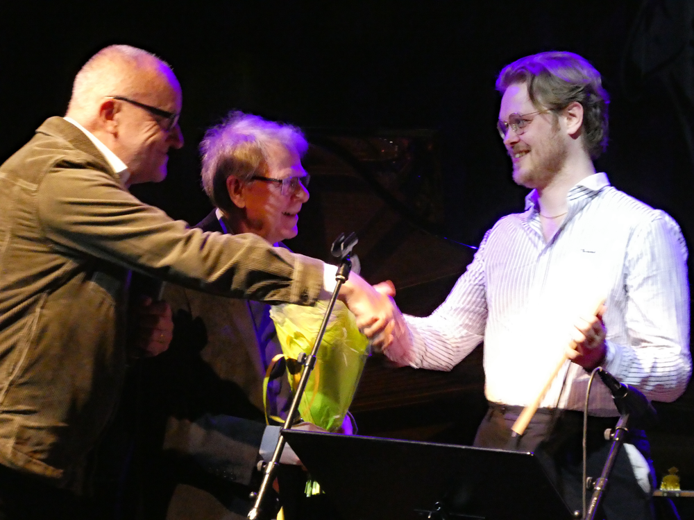 Per-Åke Wennerberg, Hans Träff och Axel Lidgren. Fotograf Claes Åkesson